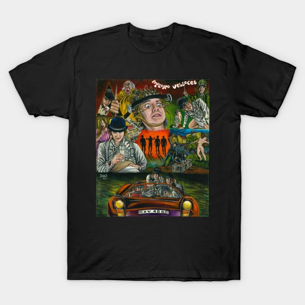 A Clockwork orange T-Shirt by Horrorart